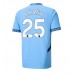 Maillot de foot Manchester City Manuel Akanji #25 Domicile vêtements 2024-25 Manches Courtes